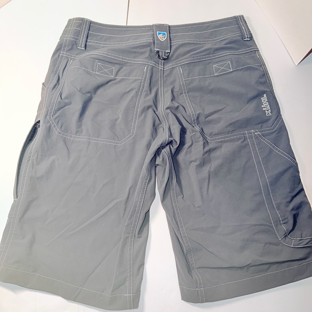 Men's Gray Performance Shorts - Picture 10 of 12